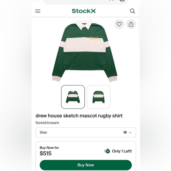 drew house sketch mascot rugby shirt - Picture 2 of 8